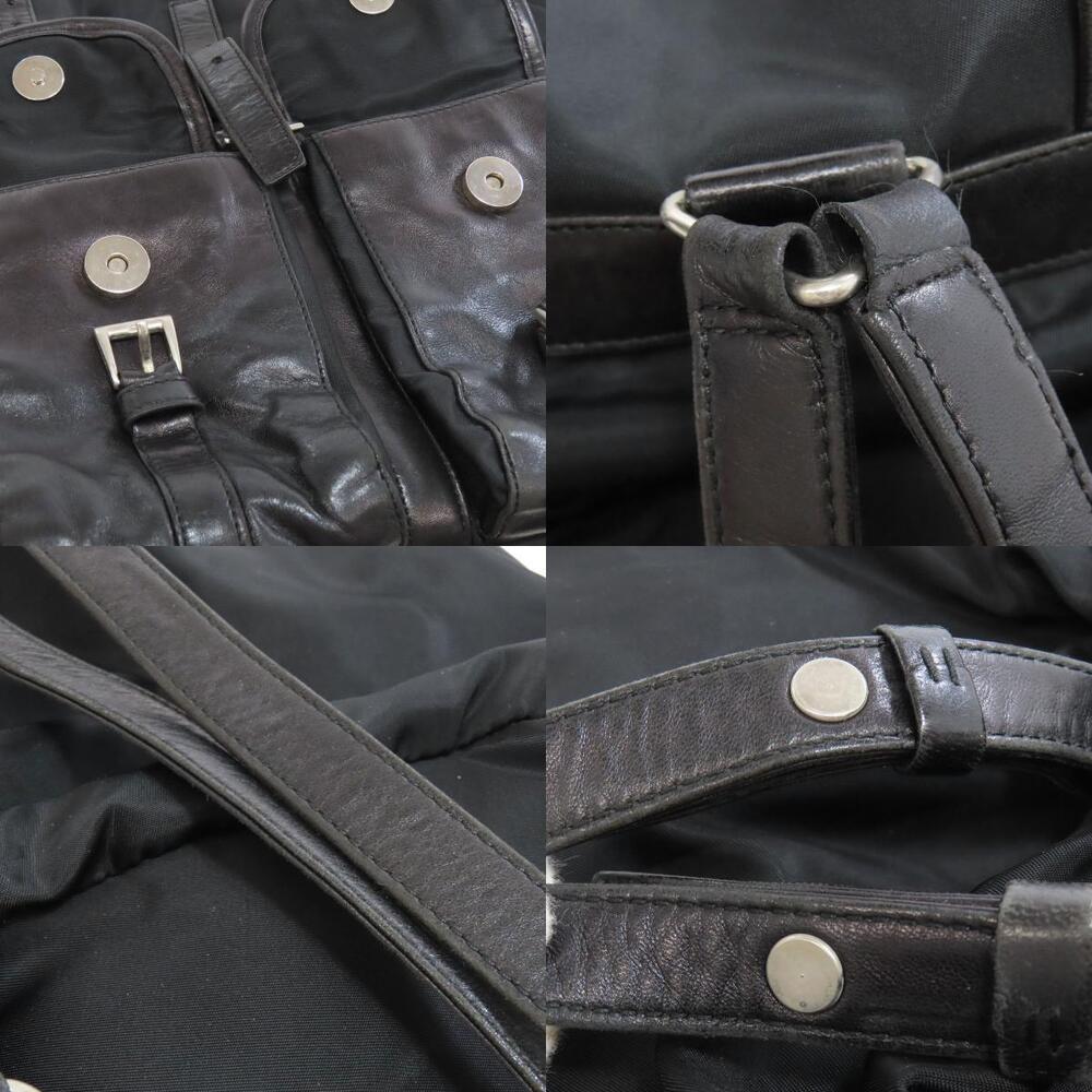 Prada logo Backpack Rucksack Daypack - Picture 8 of 11